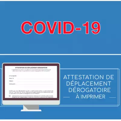 ATTESTATION DE DÉPLACEMENT DÉROGATOIRE