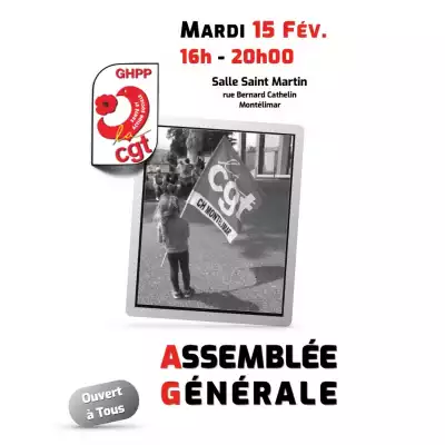 Assemblée Générale de la CGT-GHPP