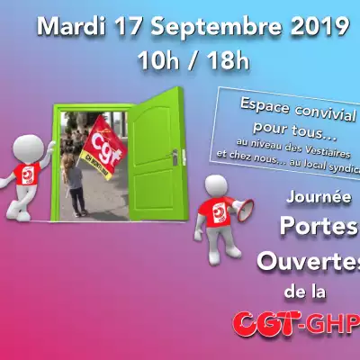 Journée Portes Ouvertes CGT-GHPP 2019