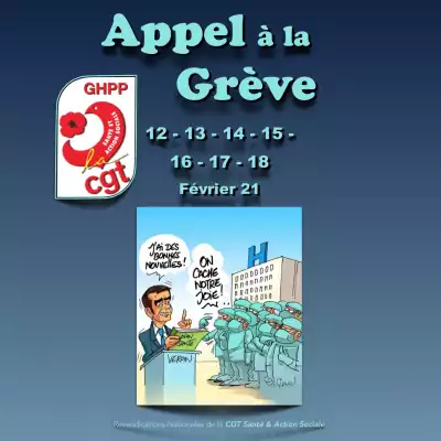 Du 12 au 18 février 2021 - Appel à la Grève