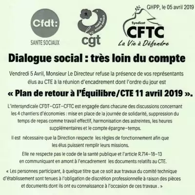 Tract Intersyndical du 05/04/2019