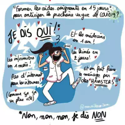 Former les aides-soignants en 15 jours ? La proposition qui passe mal…