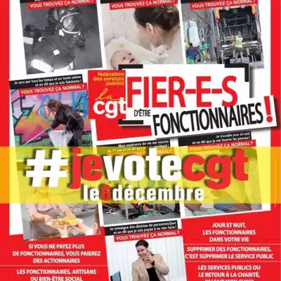 Je vote CGT le 6 décembre
