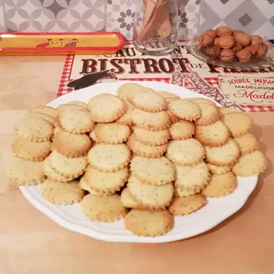 Petits Sablés Citron/Pavot