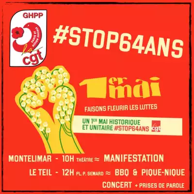1er Mai pour gagner le Retrait - #STOP64ANS