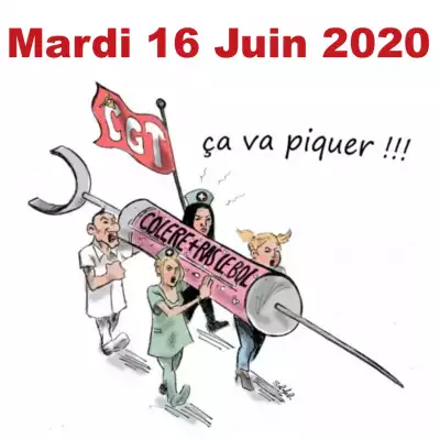 Mardi 16 Juin - Journée Nationale pour l'HÔPITAL PUBLIC
