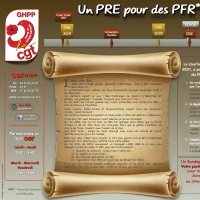 Un PRE pour des PFR - Acte II