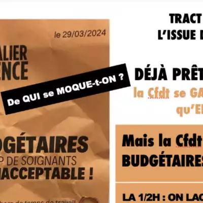 CSE Extraordinaire 29 mars 2024… De qui se moque-t-on, ?