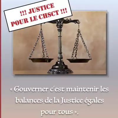 Justice pour le CHSCT