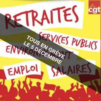 Grève et Manifestation du 5 Décembre 2019