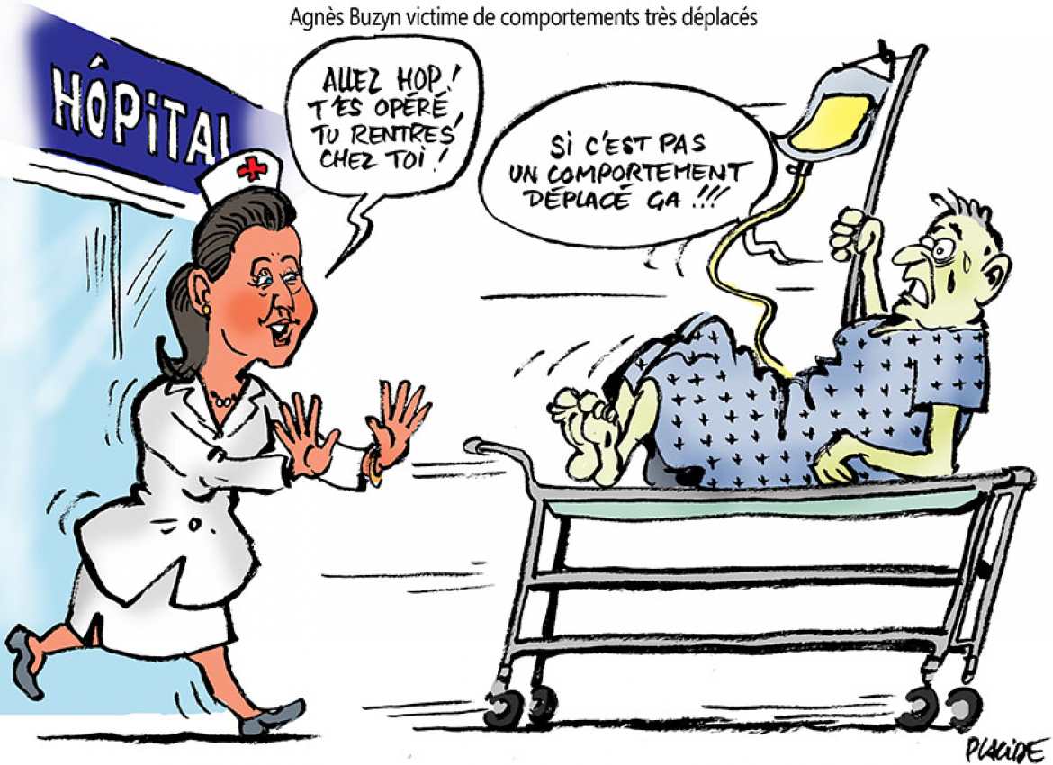 AGNÈS BUZIN NE RÉPOND PAS À L’URGENCE DANS LES HÔPITAUX