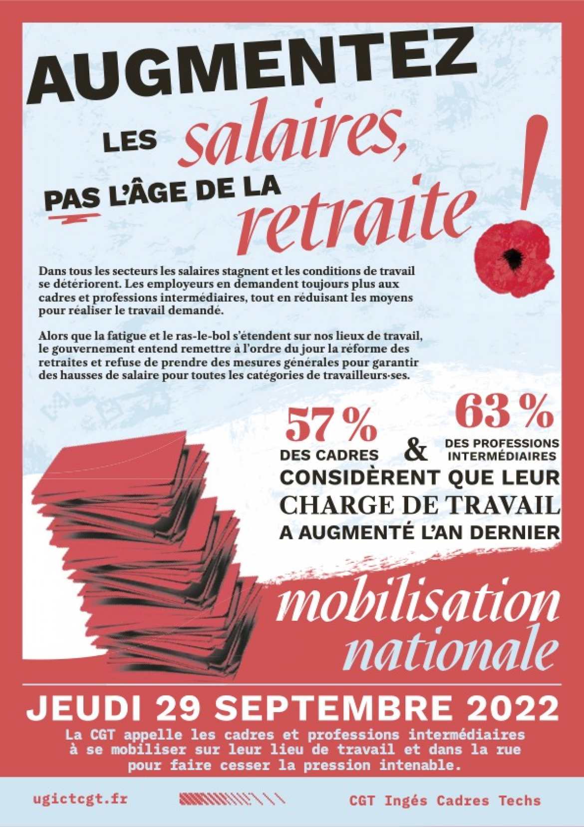 Tract UGICT CGT - 29 septembre 2022