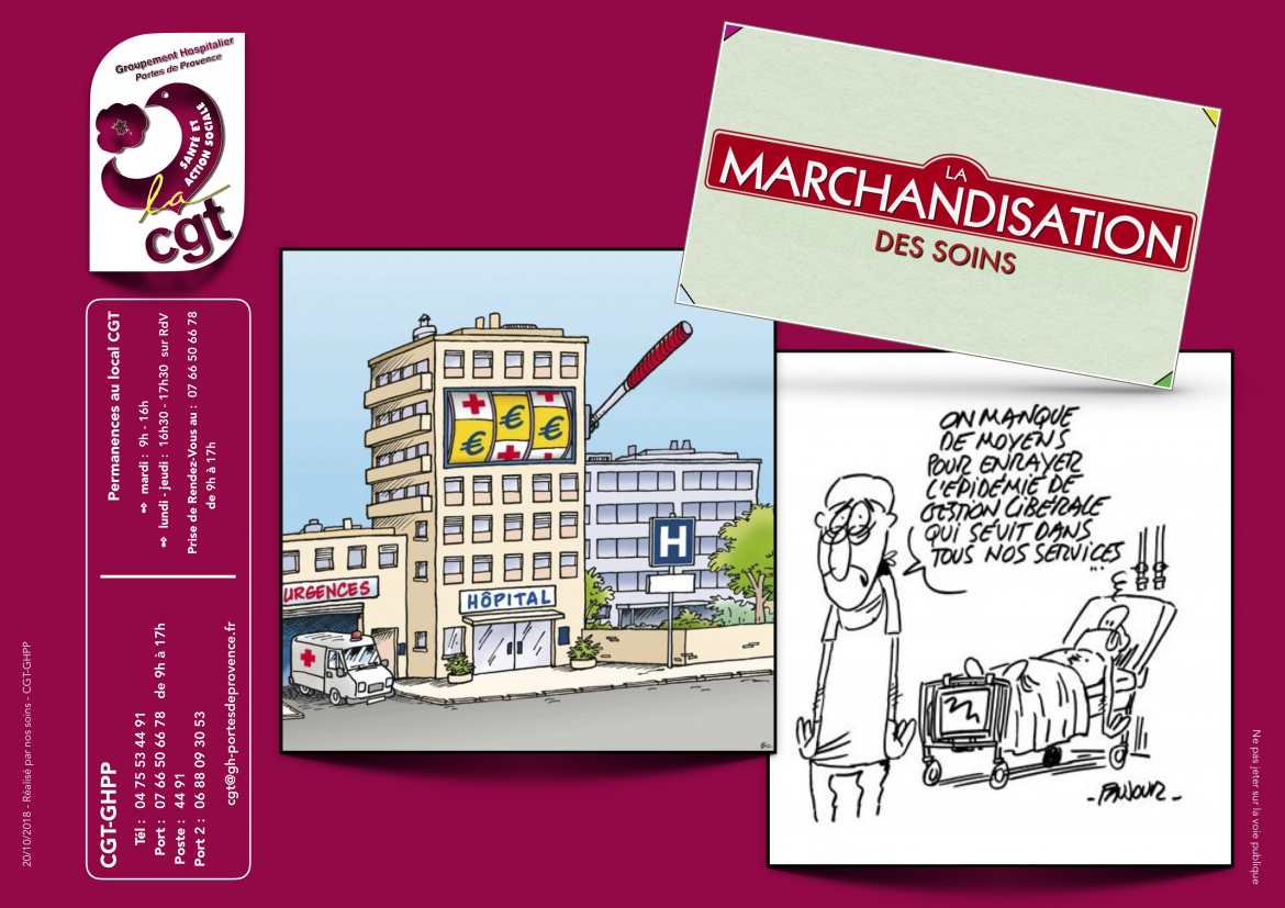 Marchandisation des Soins et épidémie de gestion libérale