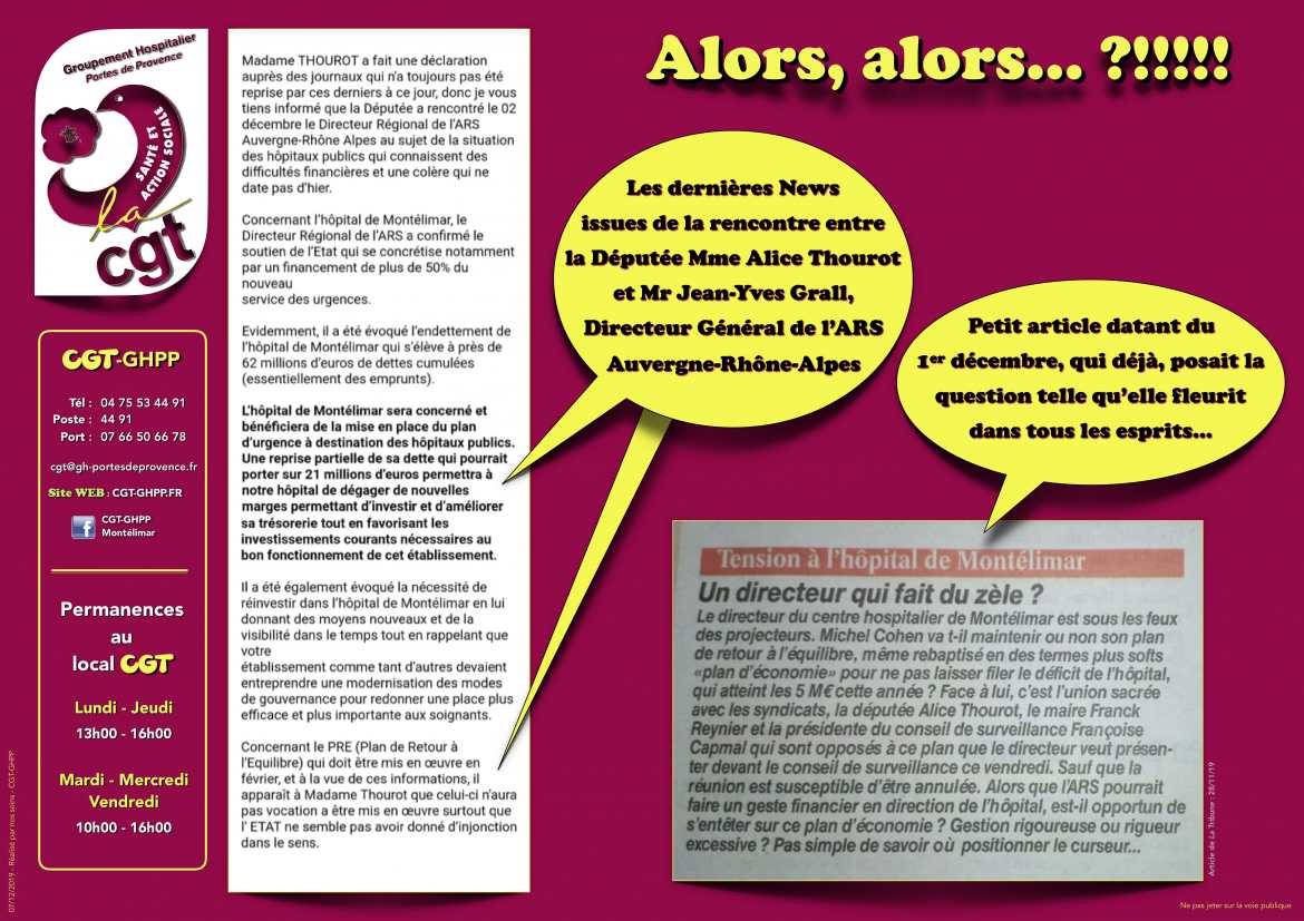 Tract - Alors, alors… ?!!!!! - Le beurre, l'argent du beurre et…