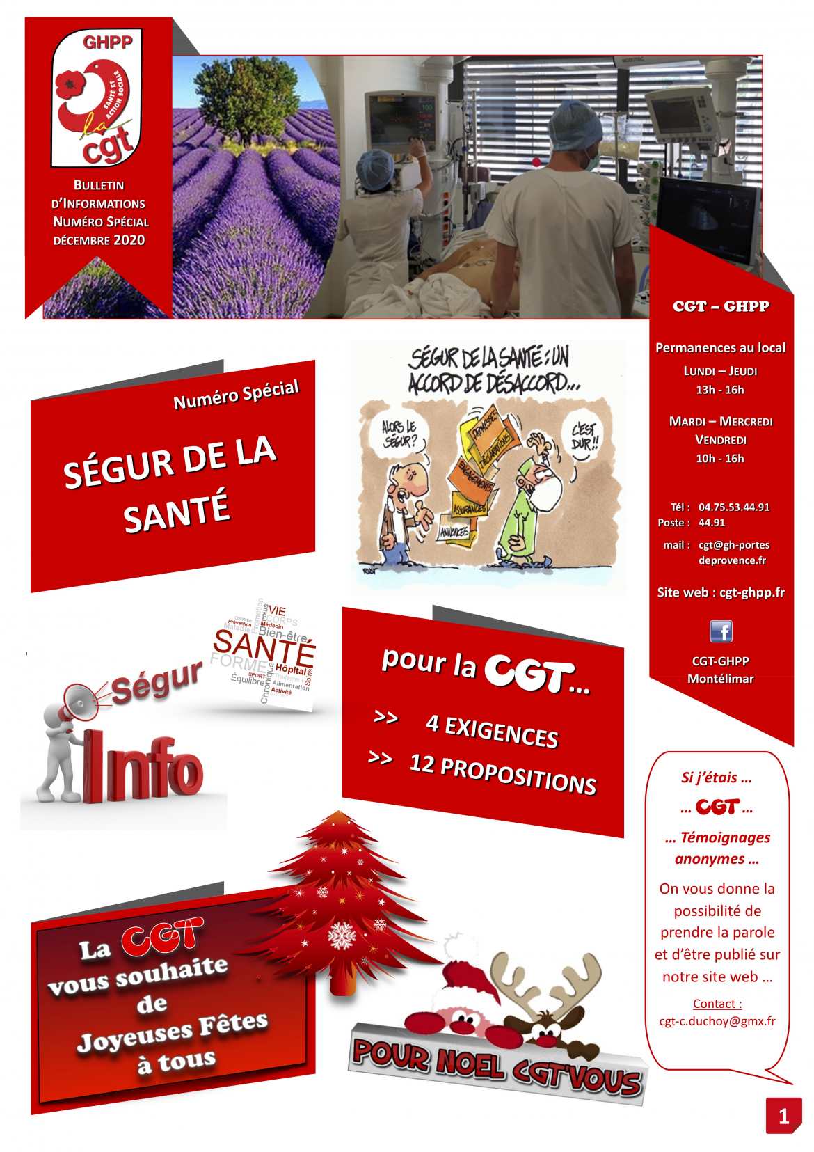 Bulletin d'Informations N° Spécial ::: Ségur de la Santé - p.1