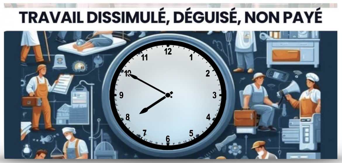 Illustration Temps de Travail 7:30-8h00