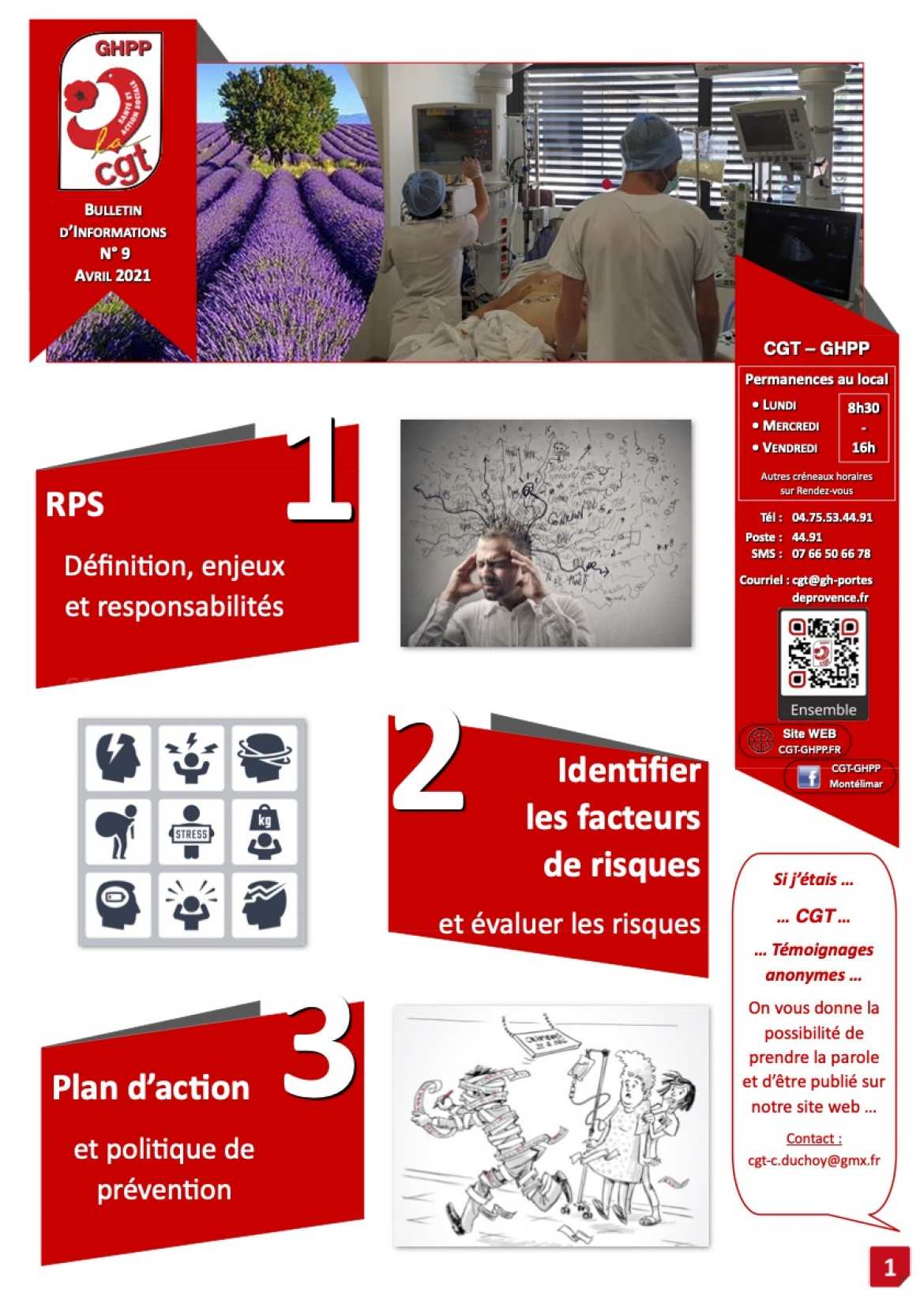 Bulletin d'Information n°9 - p.1 - Avril 2021