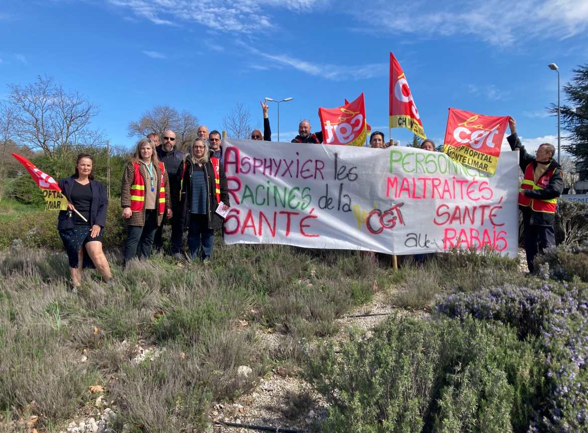 Banderole n°2 - ARS // Personnels matraités / Santé au rabais