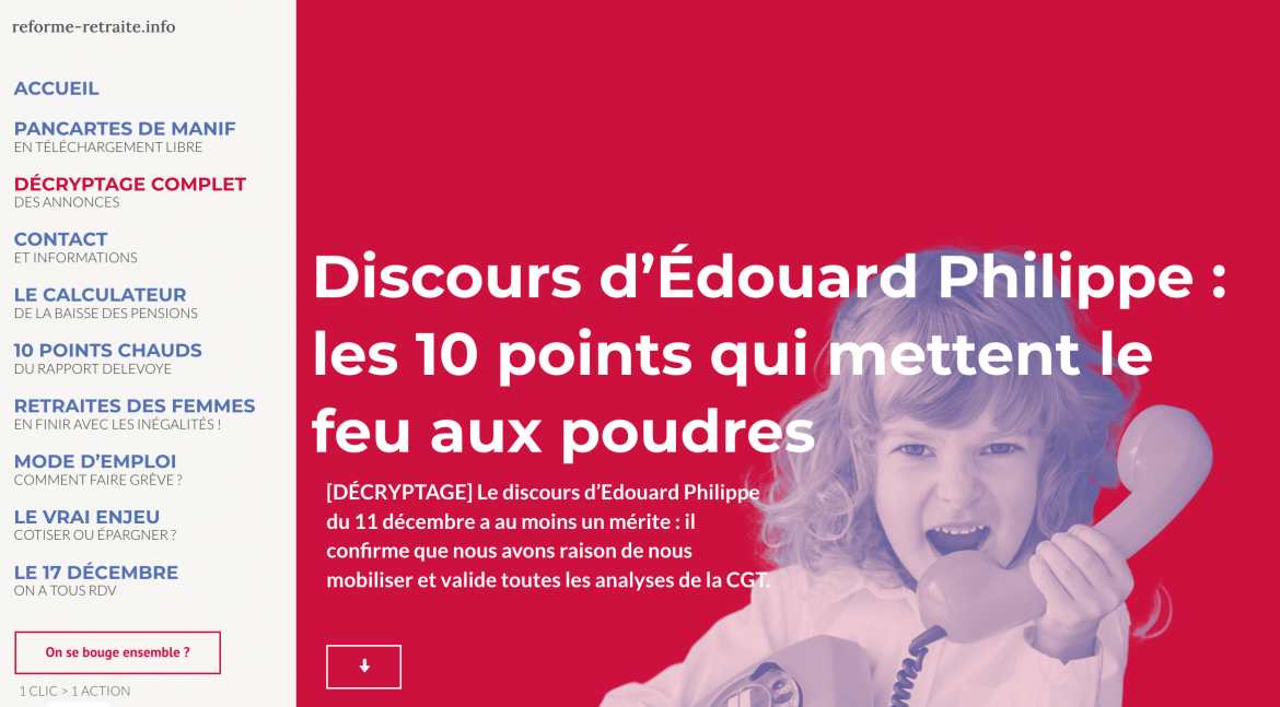  Le discours d’Edouard Philippe a au moins un mérite : il confirme que nous avons raison de nous mobiliser et valide toutes les analyses de la CGT