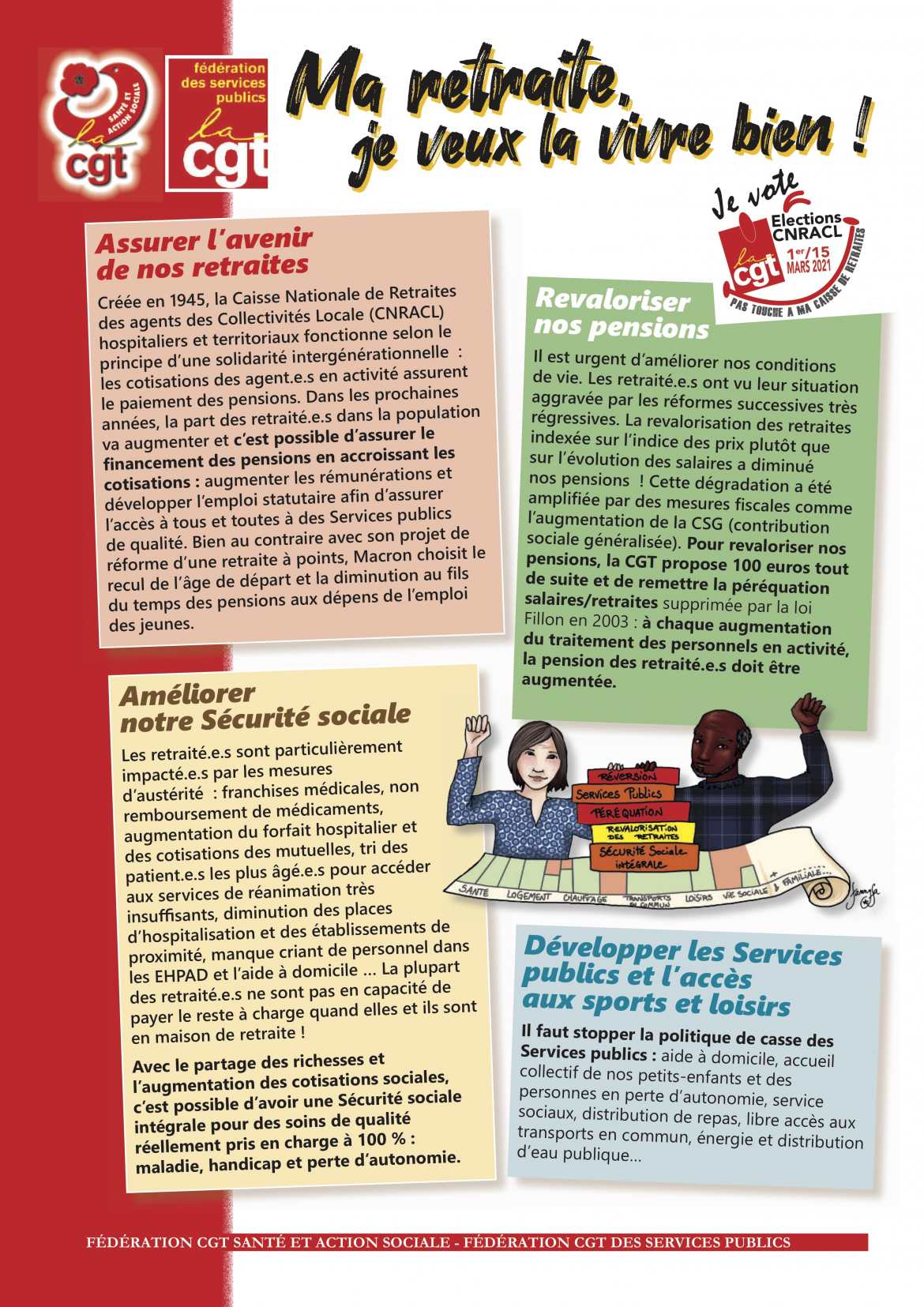 Elections CNRACL Retraites - 2021 - 1