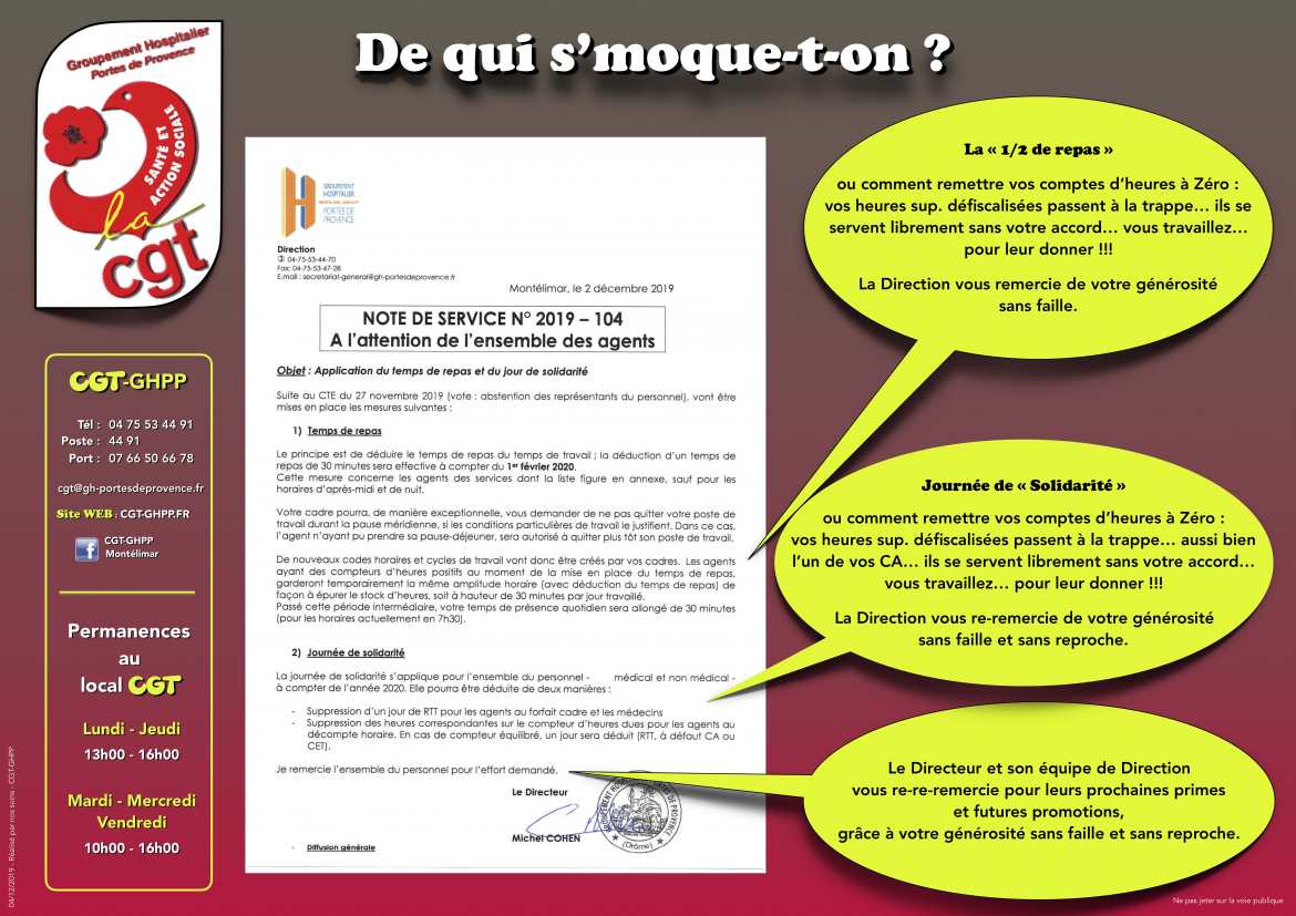 Tract - De qui s'moque-t-on ?