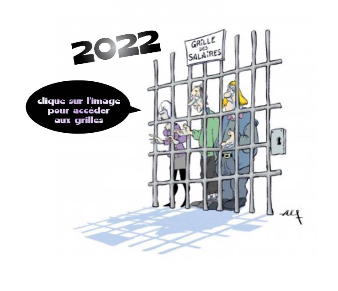 Grilles Indiciaires 2022 - FPH  - Cliquez pour consulter  ::: source - Fédération CGT Santé et Action Sociale