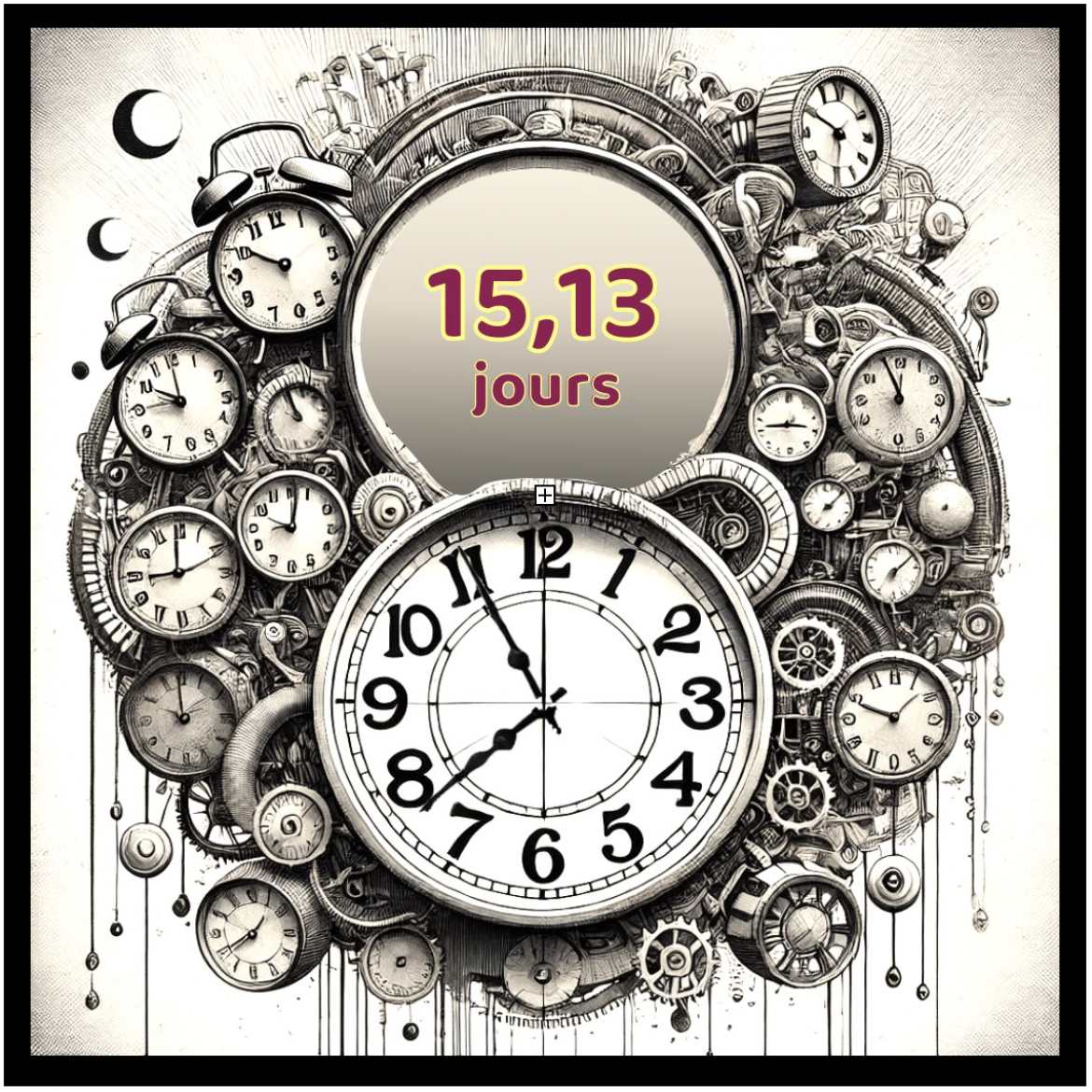 l'Horloge de ce que prend la Direction du GHPP