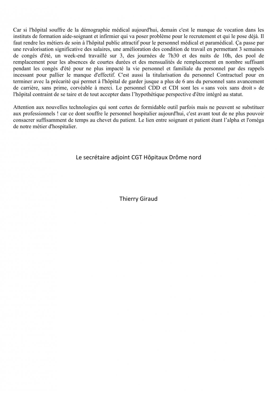 Réponse CGT HDN à la Ministre au 3 septembre 2019 - p.2