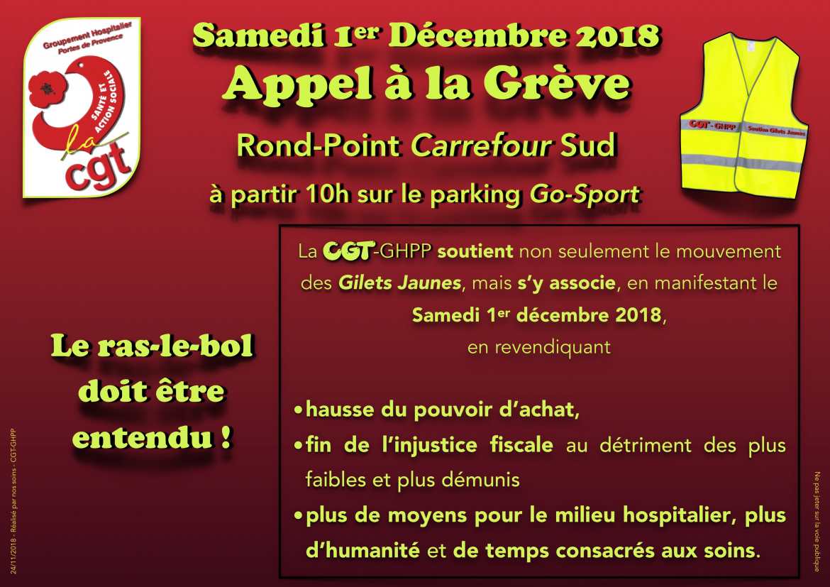 Soutien aux Gilets Jaunes