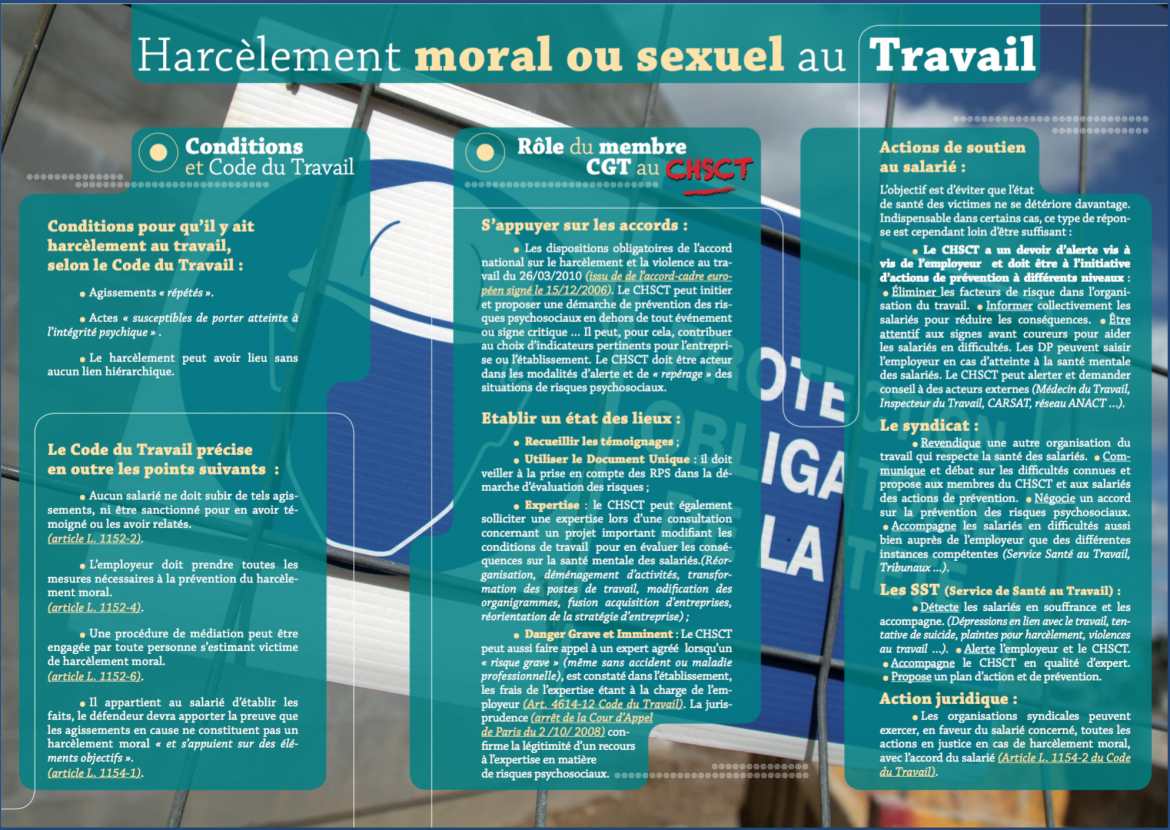 RPS - Risques Psycho-Sociaux - Repérages 2