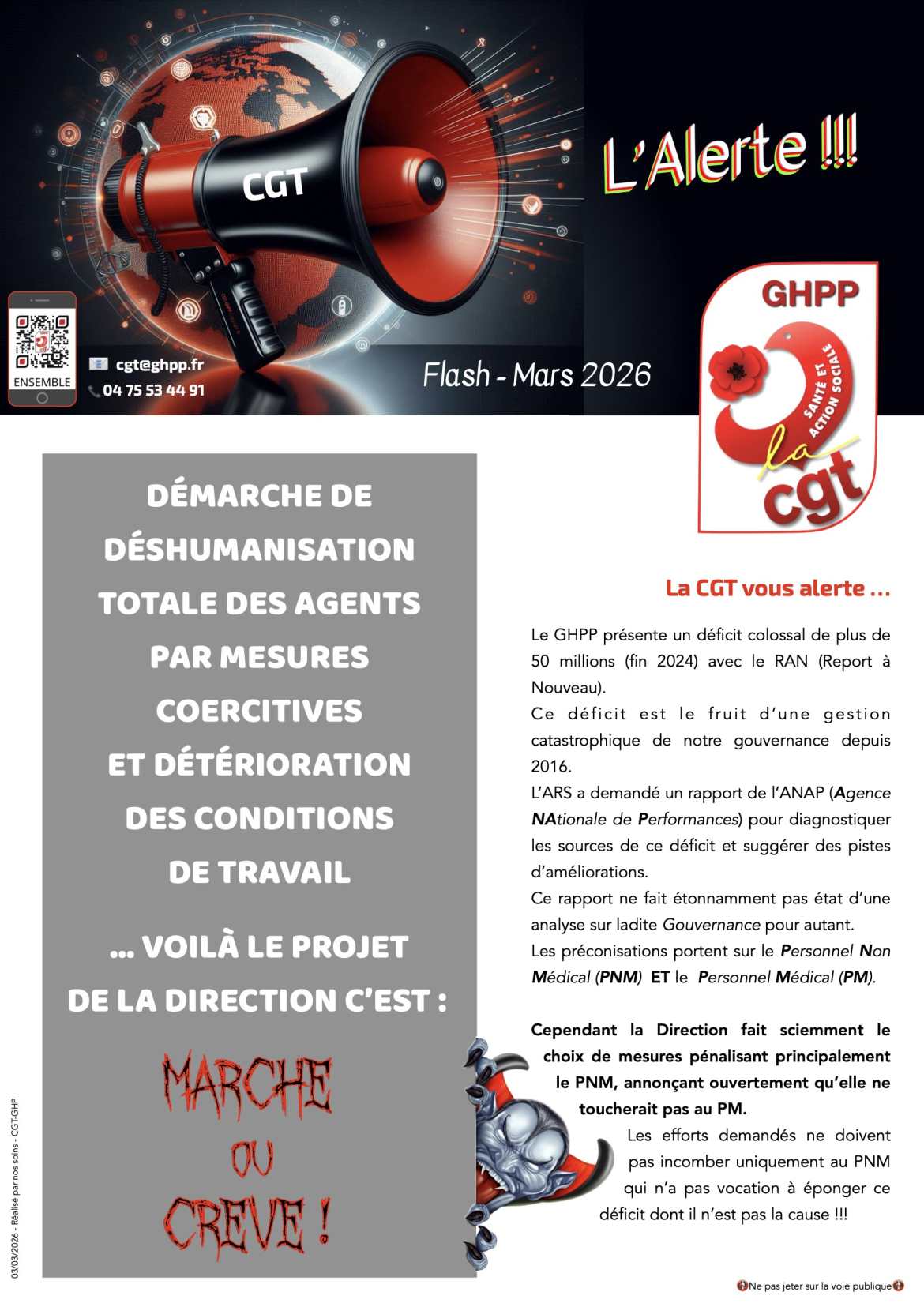 L'Alerte - Flash Mars 2026 - Recto