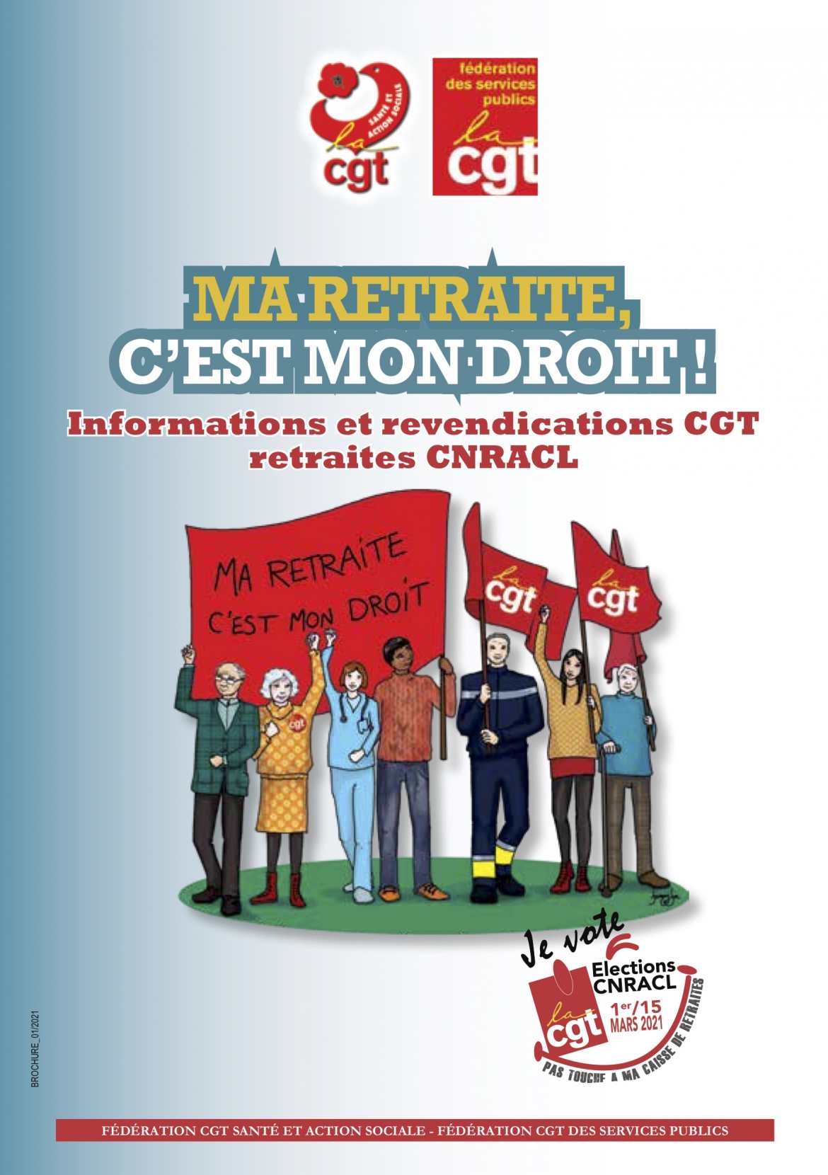 CNRACL - Ma retraite c'est mon droit - Cliquez sur l'image pour accéder au livret