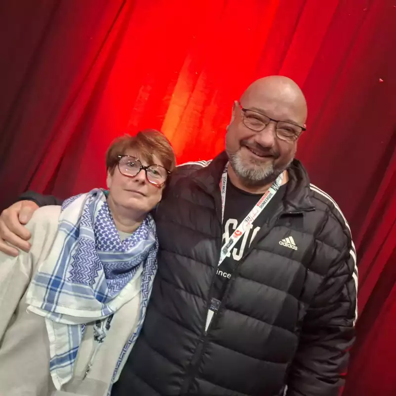 Barbara FILHOL Secrétaire Générale CGT Fédération Santé et Action Sociale et Vincent SEGUIN Secrétaire Adjoint CGT-GHPP